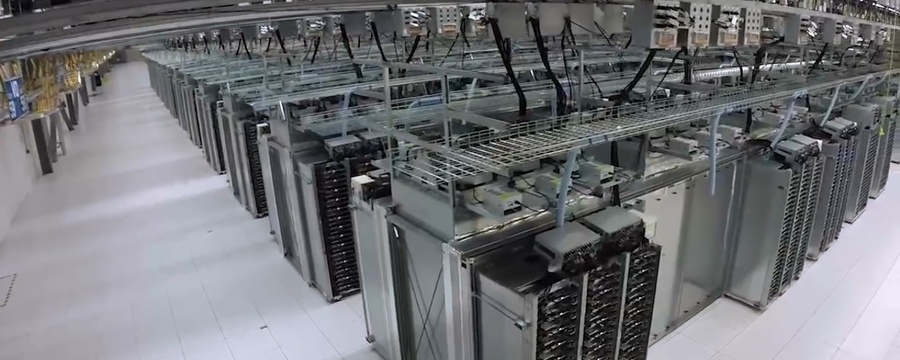 Inside a Google data center